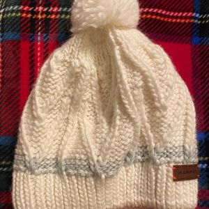 NEW White Mammut Winter Hat